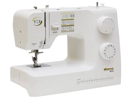 Šijací stroj Minerva M320 / biely / ROZBALENÉ