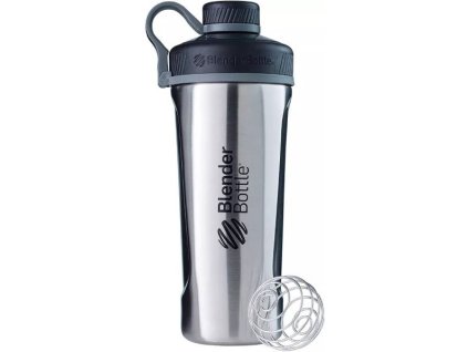 Fľaša na mixér Thermo shaker, 0,75 l, strieborná P / ZÁNOVNÉ