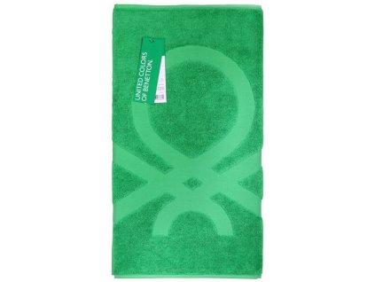 Kúpeľňová predložka United Colors Of Benetton / 50 x 80 cm / 100% bavlna / zelená