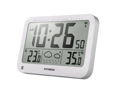 Meteorologická stanica Hyundai WS 2331 / strieborná / POŠKODENÝ OBAL