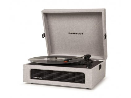 Crosley Voyager 3-rýchlostný gramofón / Bluetooth / sivý / ROZBALENÉ