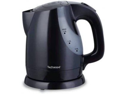 Rýchlovarná kanvica Techwood TB-1666 / 1600 W / 1,6 l / čierna / ZÁNOVNÉ