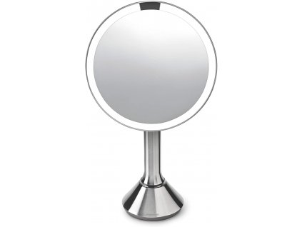 Simplehuman 5" okrúhle kozmetické dobíjacie mini cestovné zrkadlo / ST3004 / 10× zväčšenie / ZÁNOVNÉ