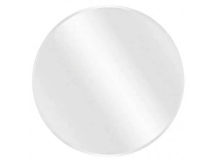 Okrúhle zrkadlo Malva Ø 60 cm / kov / biela