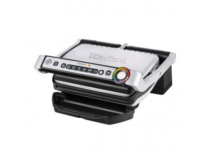 Tefal OptiGrill EE GC702D34 / 2000 W / nerezová oceľ / ZÁNOVNÉ