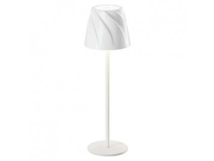 Stmievateľná stolná lampa Loreo / LED / biela / teplá biela