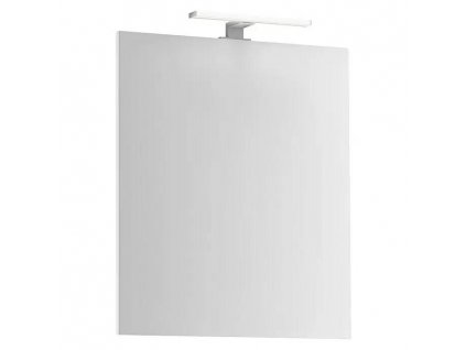 Mestské LED zrkadlo / 60 x 74,1 cm / 230 V / 400 lm / IP44 / sklo