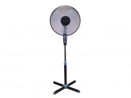 Stojanový ventilátor BEPER / Ø 40 cm / 3 rýchlosti / oscilácia / osvetlenie / 35 W / čierna / ROZBALENÉ