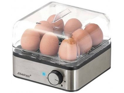 Varič vajec Steba EK5 / 400 W / kapacita 8 vajec / nerezová oceľ / ZÁNOVNÉ