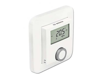 Bezdrôtový izbový termostat Junkers Bosch / povrchový / napájaný batériou / biely
