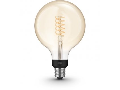 Inteligentná LED žiarovka Philips Hue Filament / 550 lm / 7 W / E 27 / biela / ROZBALENÉ