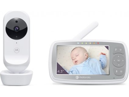 Motorola VM44 Connect baby monitor / 4,3" (10,9 cm) / biela / ROZBALENÉ