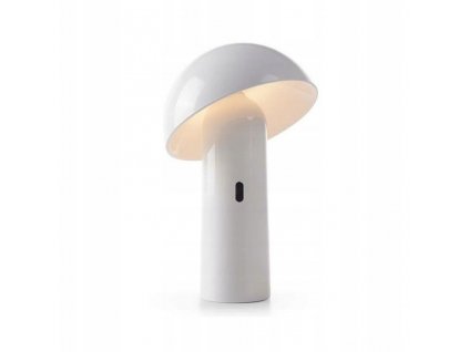 Stolné LED svietidlo Newgarden Enoki / ø 16,5 cm / plast / biela
