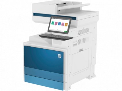 Multifunkčná laserová tlačiareň HP Mono Laserjet Managed E731z A3 / biela/modrá