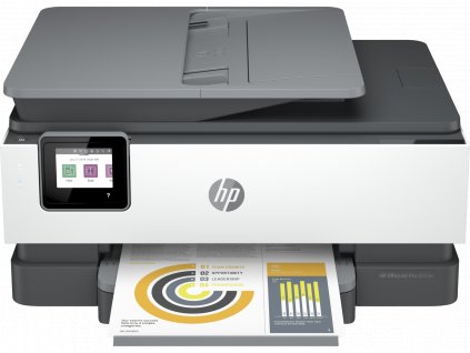 Multifunkčná atramentová tlačiareň HP OfficeJet Pro 8025 / 4800 x 1200 dpi / biela/sivá / POŠKODENÝ OBAL