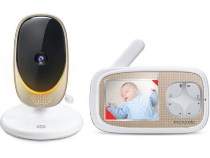 Motorola Comfort 40 Connect baby monitor / dosah až 300 m / biela / ROZBALENÉ