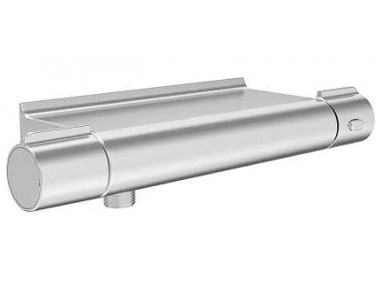 Sprchový termostat Yunik / rozstup otvorov 150 ±10 mm / bezpečnostný zámok 38 °C / mosadz / nehrdzavejúca oceľ