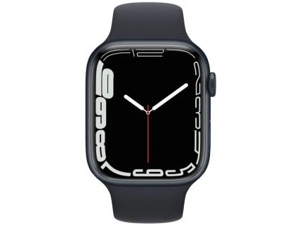 Apple Watch Series 7 / 45 mm / 32 GB / GPS + mobilný telefón / Polnoc / ZÁNOVNÉ