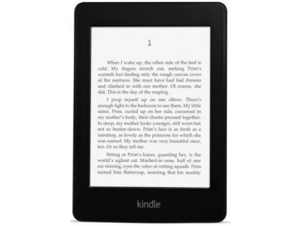 Amazon KINDLE PAPERWHITE 3 čítačka elektronických kníh 2015 / s reklamou / 6" / 4096 MB / Wi-Fi / čierna / ZÁNOVNÉ