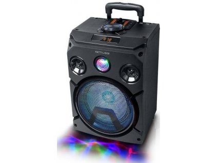 Bezdrôtový párty reproduktor MUSE M-1915 DJ / 150 W / LED displej / FM tuner (20 predvolieb) / Bluetooth 4.2 / čierny / ZÁNOVNÉ