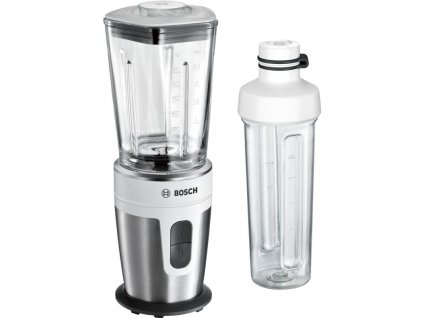 Stolný mixér Bosch VitaStyle Mixx2Go MMBM7G2M / 350 W / 2 rýchlosti / 0,6 l / biela/nerezová oceľ / ROZBALENÉ