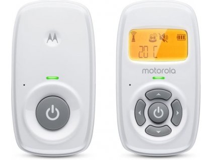 Detská pestúnka Motorola AM 24 EU/UK / dosah do 300 m / biela