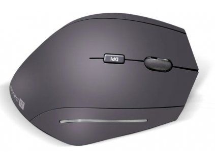 Optická myš Connect IT CMO-2500 / bezdrôtová / 1600 dpi / 6 tlačidiel / čierna / ZÁNOVNÉ