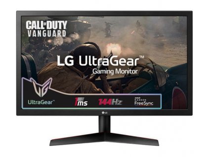 Herný monitor LG 24GL600F / 23,6" (59,9 cm) / 1920 x 1080 px (Full HD) / 1 ms doba odozvy / čierny / ZÁNOVNÉ