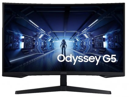 Herný monitor Samsung Odyssey G5 (C32G54TQBU) / 32" (81 cm) / 2560 × 1440 (QHD) / doba odozvy 1 ms / čierna / ZÁNOVNÉ