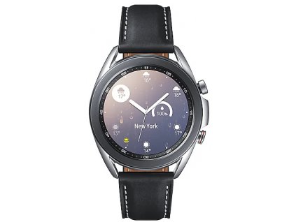 Inteligentné hodinky Samsung Galaxy Watch3 / 41 mm / LTE / strieborná/čierna / ROZBALENÉ