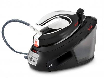 Parný generátor Tefal Express Anti-Calc SV8055 / 2800 W / čierna/biela / ZÁNOVNÉ