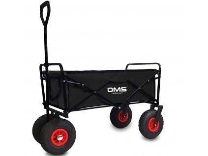 Záhradný prepravný vozík DMS Germany BW-04S / čierny