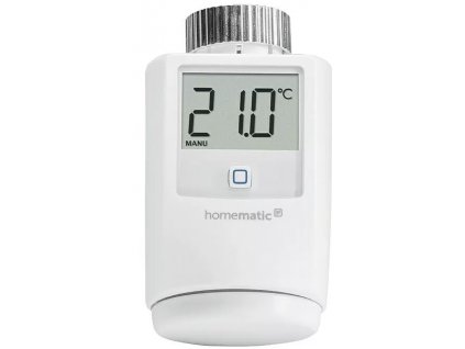 Termostatická hlavica Homematic IP HmIP-eTRV-2 / +0 °C až +50 °C / M30 x 1,5 mm / biela