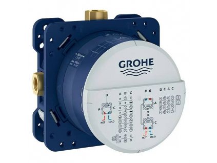 Grohe Rapido SmartBox skrytý inštalačný systém / inštalačná hĺbka 75-105 mm / plast/mosadz / modrá