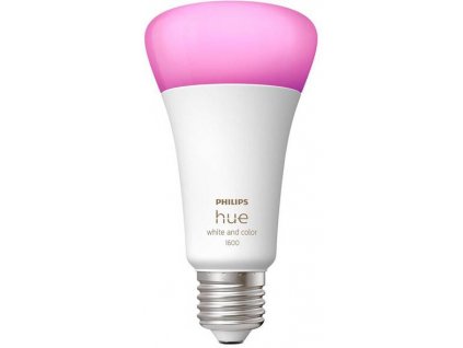 Inteligentná LED žiarovka Philips Hue / Bluetooth / 13,5 W / E27 / Biela a farebná atmosféra / RGB