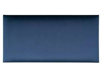 Čalúnený nástenný panel Fllow Velvet / 60 x 30 cm / 100% polyester / MDF / polyuretánová pena / modrá