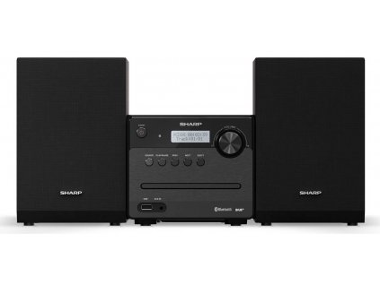 Hi-Fi systém Sharp XL-B515D / 30 W / DAB+ / CD prehrávač / Soundsystem 2.0 / Bluetooth / čierny / ZÁNOVNÉ