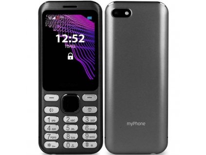 Mobilný telefón myPhone Maestro plus (TELMYMAESTRPBK) / 2,8" (7,1 cm) / 64 MB/128 MB / 2 Mpx / čierny / ZÁNOVNÉ