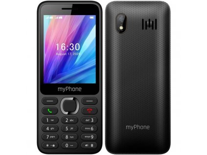 Mobilný telefón myPhone C1 LTE TELMYC1BK / 2,8" / 64 MB / 128 MB / čierny / ROZBALENÉ