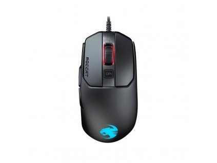 Herná myš Roccat Kain 120 Aimo (ROC-11-612-BK) / 6 tlačidiel / 16000 DPI / USB 2.0 / čierna / ZÁNOVNÉ