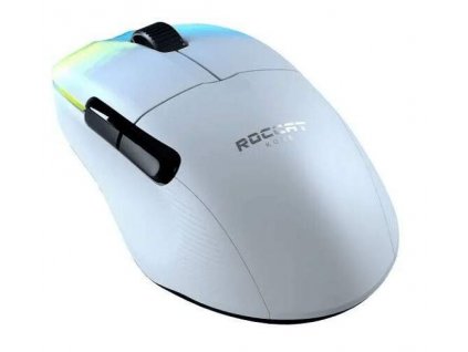 Bezdrôtová herná myš Roccat Kone Pro Air / 19000 DPI / s osvetlením RGB / 5 tlačidiel / biela / ZÁNOVNÉ