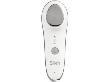 Masáž tváre Silk´n SkinVivid 1389 / studená a teplá masáž / biela / ZÁNOVNÉ