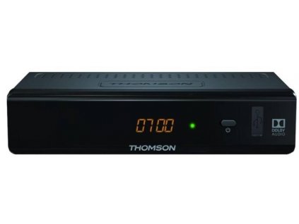 Set-top box Thomson THT741FTA / 7 W / DVB-T2 / HDMI / USB / čierny / ROZBALENÉ