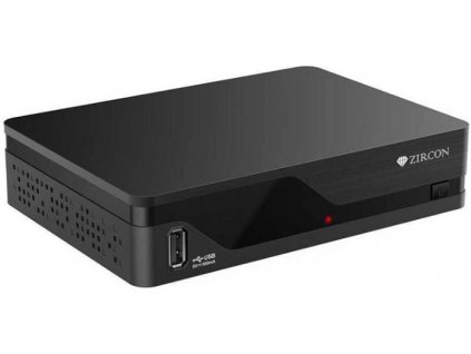 Set-top box Zircon Air T2 / DVB-T2 / HEVC (H.265) / USB / HDMI / čierny / ZÁNOVNÉ