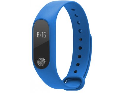 Fitness náramok Aligator M2 (M2BE) / OLED displej / Bluetooth 4.0 / modrý / ROZBALENÉ