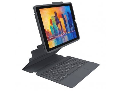 Puzdro na tablet s klávesnicou ZAGG Pro Keys s trackpadom pre Apple iPad 10,2" CZ / ZG103407957 / čierne / POŠKODENÝ OBAL