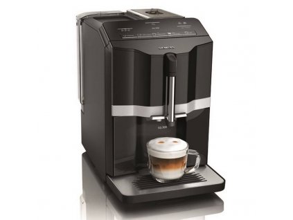 Espresso automatický kávovar Siemens EQ.300 TI351209RW / 1300 W / čierny / ZÁNOVNÉ