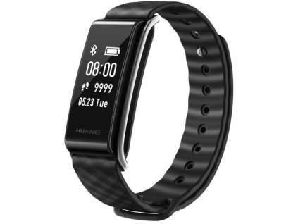 Fitness náramok Huawei Color Band A2 (02452556) / 0,96" (2,4 cm) / Bluetooth 4.2 / 95 mAh / čierna / ZÁNOVNÉ