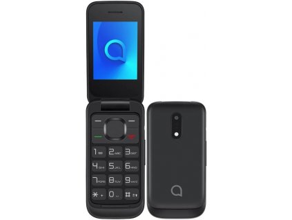 Mobilný telefón Alcatel 2053D (2053D-2AALE51) / 970 mAh / 240 × 320 px / 2,4" (6,1 cm) / Dual SIM / čierna / ROZBALENÉ