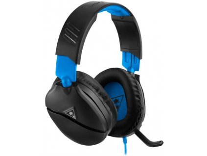 Herný headset Turtle Beach Recon 70P pre PS4 Pro / PS4 / čierny/modrý / ZÁNOVNÉ